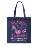 Una Reina Septiembre T-Shirt - Basketweave Tote Bag - Mug