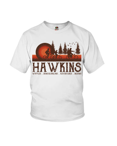 Hawkins Riders Limited Classic T-Shirt - Youth Tee - Ladies Tee