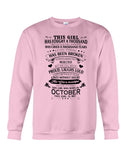 This Girl Was Born In October Limited Classic T-Shirt - Guys Tee - Sweatshirt