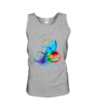 Let It Be Coloful Butterfly Limited Classic T-Shirt - Sweatshirt - Unisex Tank Top