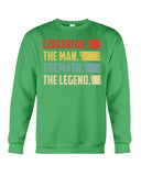 Librarian -The Man-The Myth- The Lengend Tote Bag - Unisex Long Sleeve - Sweatshirt