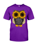Sunflower Owl Limited Classic T-Shirt - Guys Tee - Sweatshirt
