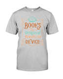 Librarian - Books - The Original Handheld Device T-Shirt - Guys Tee - Unisex Long Sleeve