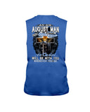 August Man Be Strong And Courageous Limited Classic T-Shirt - Guys Tee - Unisex Long Sleeve