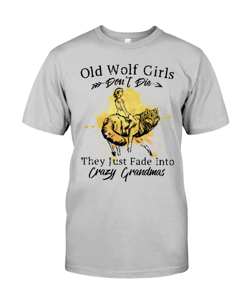 Wolf Crazy Grandmas Guys Tee