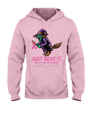 Just Beat It- Breast Cancer Awareness Limited Classic T- Shirt - Ladies Tee - Hoodie