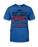 Sexy And Grazy Wife T-Shirt - Guys Tee - Unisex Long Sleeve