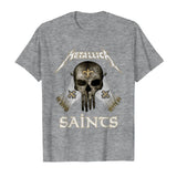 New Orleans Saints - Metallica T-Shirt - Guys Tee - Ladies Tee