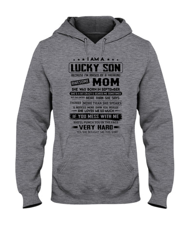 Lucky Son Of September Awesome Mom Limited Classic T-Shirt - Hoodie