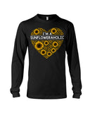 I'm A Sunfloweraholic Limited Classic T-Shirt - Unisex Long Sleeve