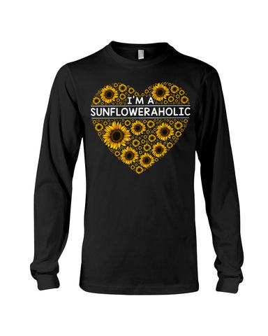 I'm A Sunfloweraholic Limited Classic T-Shirt - Unisex Long Sleeve