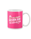 Old Nurses Never Die Limited Classic T-Shirt - Basketweave Tote Bag - Mug