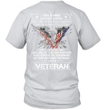 Flag Eagle Vetern Hero Limited Classic T-Shirt - Guys Tee - Unisex Long Sleeve