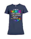 I Am A Nurse Tote Bag - Youth Tee - Ladies Tee