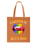 I Licked It So It's Mine Limited Classic T-Shirt - Unisex Long Sleeve - Basketweave Tote Bag