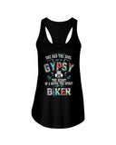 She Has Gypsy Soul And Biker Spirit  Limited Classic T-Shirt - Ladies Flowy Tank - Youth Tee