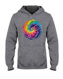 Tie Dye Volleyball T-Shirt - Ladies Tee - Hoodie