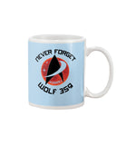 Never Forget Wolf 359 - Mug