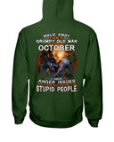 An October Grumpy Old Man Limited Classic T- Shirt - Hoodie - Guys V-Neck