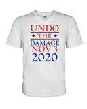 Undo The Damage Nov 3 2020 Limited Classic T-Shirt - Guys V-Neck - Unisex Long Sleeve