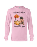 The Most Wonderful Time - Pug Limited Classic T-Shirt - Guys V-Neck - Unisex Long Sleeve