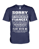 My Freaking Awesome Fiancee T-Shirt - Hoodie - Guys V-Neck