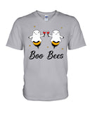 Wine Boo Bees  T-Shirt - Hoodie - Guys V-Neck