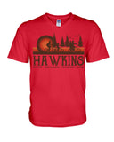 Hawkins Riders Limited Classic T-Shirt - Hoodie - Guys V-Neck