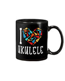 I Love Ukulele Limited Classic T-Shirt - Guys V-Neck - Mug