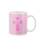 Breast Cancer Cross T-Shirt - Mug