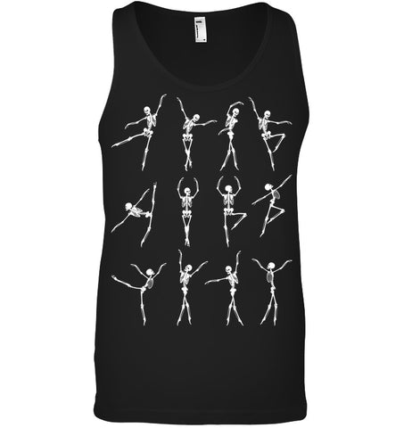 Ballet Skeleton Limited Classic T- Shirt - Unisex Tank Top - Guys V-Neck