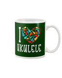 I Love Ukulele Limited Classic T-Shirt - Guys V-Neck - Mug