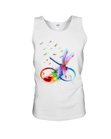 Dragonfly Angles From Heaven - Unisex Tank Top - Youth Tee