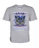 Life Failed To Break A March Girl Tote Bag - Hoodie - Guys V-Neck