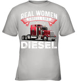 Real Woman Smell Like Diesel T-Shirt - Baby Onesie - Youth Tee