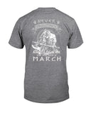 Never Underestimate A March Old Man Limited Classic T-Shirt - Guys Tee - Unisex Long Sleeve