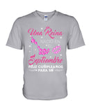 Una Reina Septiembre T-Shirt - Ladies Tee - Guys V-Neck