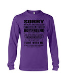 My Freaking Awesome Boyfriend T-Shirt - Unisex Long Sleeve