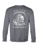 Nevr Undrestimate A February Old Man Limited Classic T-Shirt - Sweatshirt - Unisex Tank Top