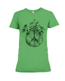 Hippie Peace Sign And Mushroom  Limited Classic T-Shirt - Ladies Tee - Hoodie