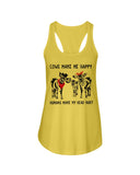 Cows Make Me Happy Tote Bag - Unisex Tank Top - Ladies Flowy Tank