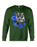 Cute  Owl With Blue Roses Classic Tee - Sweatshirt - Unisex Tank Top