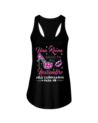 Una Reina Noviembre T-Shirt - Ladies Flowy Tank - Hoodie