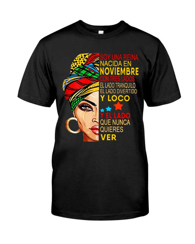 Una Reina Noviembre Limited Classic T-Shirt - Guys Tee - Unisex Long Sleeve