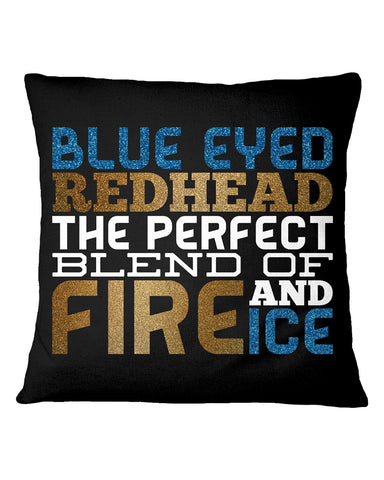 Blue Eye Hedhead The Perfect Blend Of Fire And Ice Limited Classic T- Shirt - Outdoor/Indoor Pillow