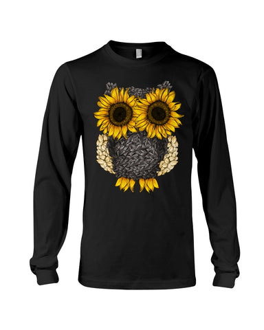 Sunflower Owl Limited Classic T-Shirt - Unisex Long Sleeve - Unisex Tank Top