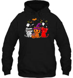 Halloween Cute Cats T-Shirt - Unisex Long Sleeve - Hoodie