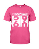 Oldometer 59 60 Tote Bag - Guys Tee - Basketweave Tote Bag