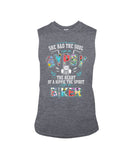 She Has Gypsy Soul And Biker Spirit  Limited Classic T-Shirt - Guys Tee - Unisex Long Sleeve