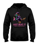 Just Beat It- Breast Cancer Awareness Limited Classic T- Shirt - Ladies Tee - Hoodie